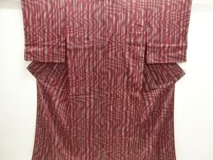 大正ロマン　縞模様着物